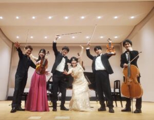 豊島区•北区のバイオリン教室、なないろバイオリン教室のコンサート写真