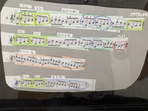 豊島区•北区のバイオリン教室、なないろバイオリン教室 レッスン工夫写真